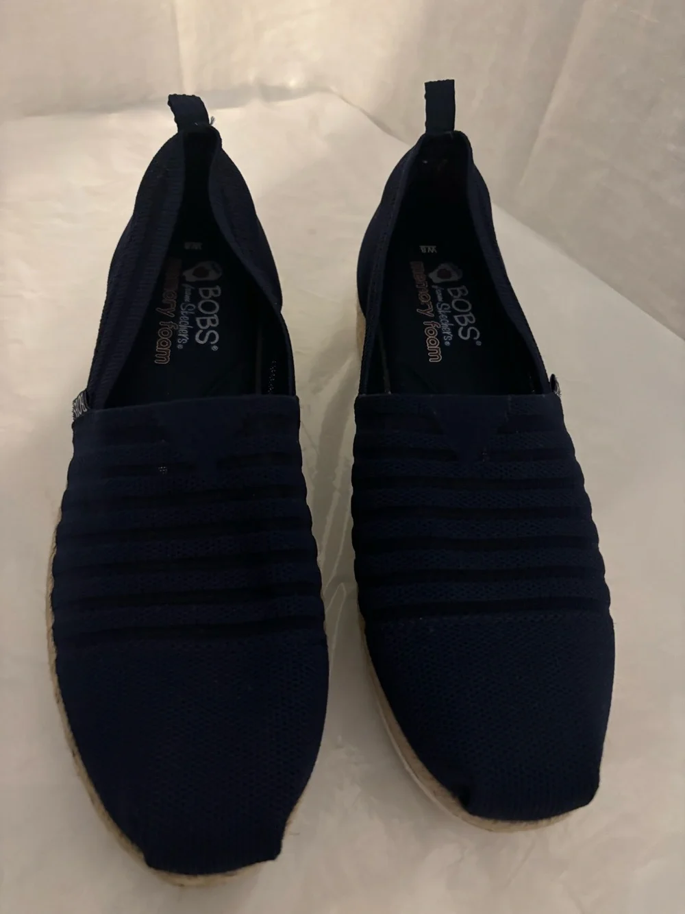 Sketchers Bobs espadrille navy blue Size W8